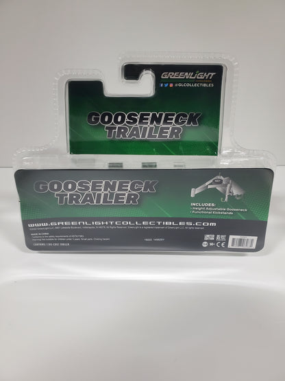 Grey Gooseneck Trailer